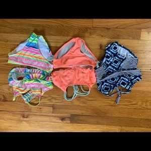 Girls size 6/6x bathing suit bundle EUC